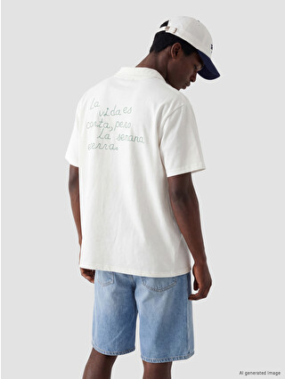 XSIDE Crew Neck Printed Jersey Men's T-shirt - S6JP05Z8-FDU | LC