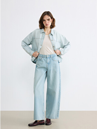 LCW Jeans Wideleg Kadın Jean Pantolon - S6JV12Z8-311 | LC Waikiki