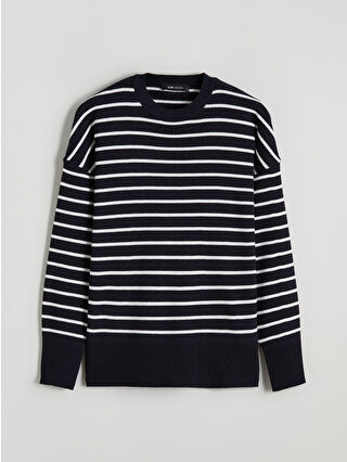 Navy Striped