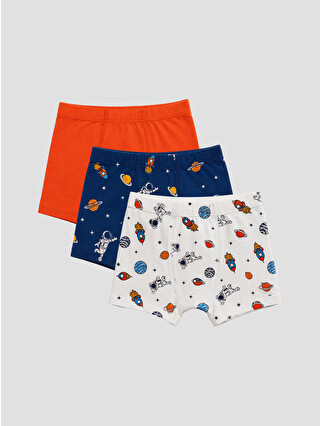 Navy Printed