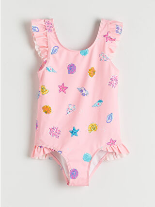 Açık Pembe Baskılı