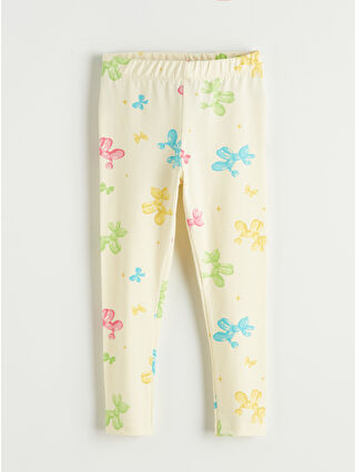 Açık Sarı Baskılı