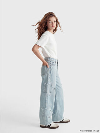 Açık Mavi Asit Yıkamalı