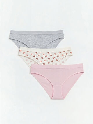 Uçuk Pembe Baskılı