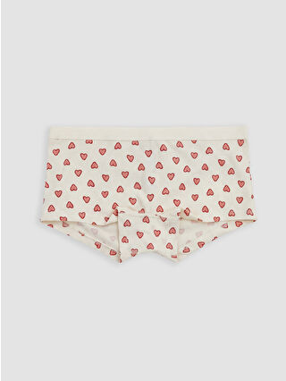 Uçuk Pembe Baskılı