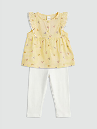 Yellow Printed
