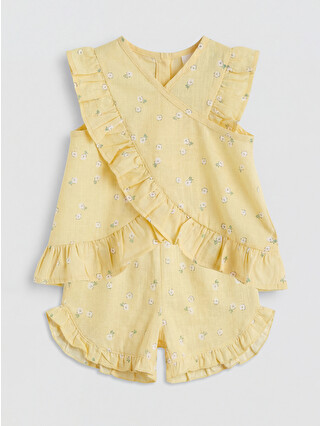 Yellow Printed