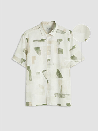 Khaki Printed