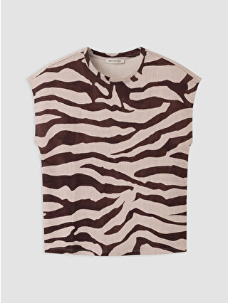 Light Brown Printed