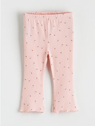 Açık Pembe Baskılı