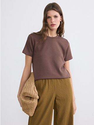 LCWAIKIKI Basic Crew Neck Soft Touch Women's T-shirt - S6L266Z8