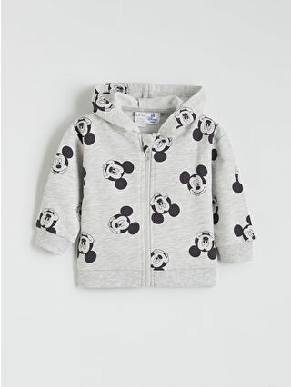 Gri Melanj Baskılı