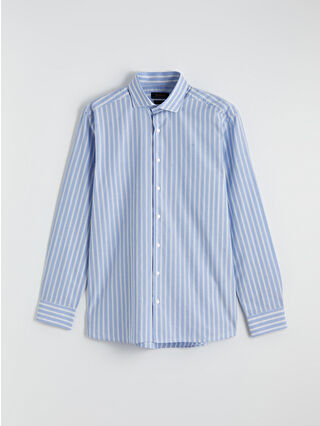 Açık Mavi Çizgili