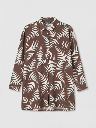 Brown Printed