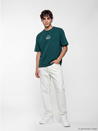 Kappa LC WAIKIKI Unisex Green Sports T-Shirt - S6LB58Z8-JMJ | LC