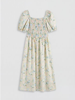 Açık Yeşil Baskılı