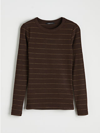 Koyu Kahverengi Çizgili