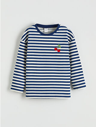 Açık Lacivert Çizgili