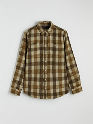 Mustard Yellow Checked