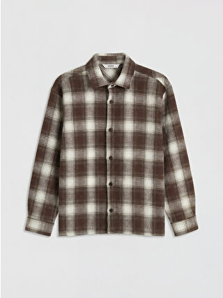 Açık Kahverengi Ekoseli