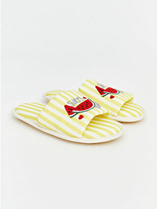 Uçuk Sarı Çizgili