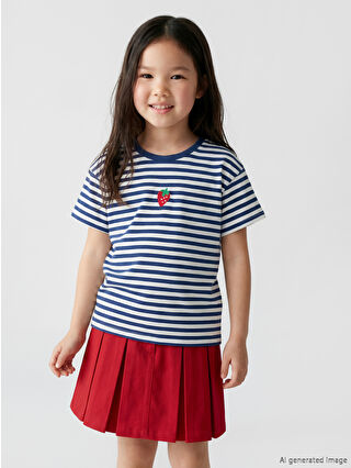 Light Navy Striped