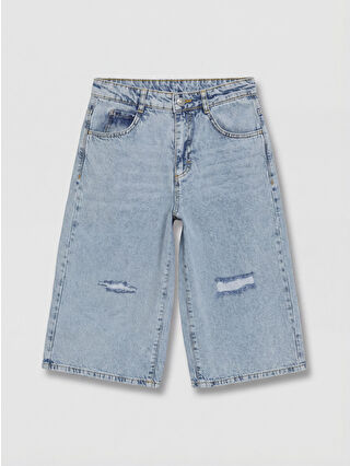 Açık Mavi Asit Yıkamalı