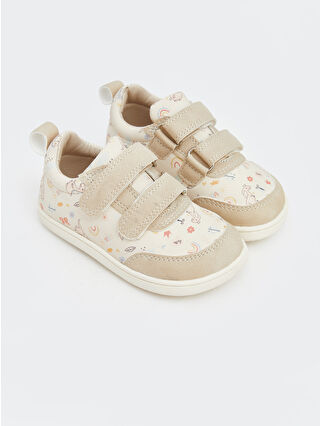 Açık Bej Baskılı