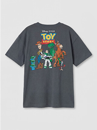 LCW Kids Bisiklet Yaka Toy Story Baskılı Erkek Çocuk Tişört