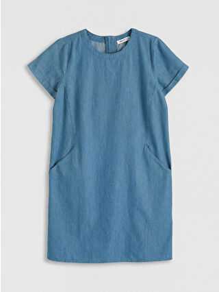 Orta Mavi Yıkamalı