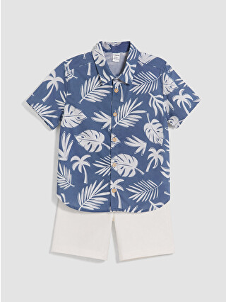 Light Indigo Printed