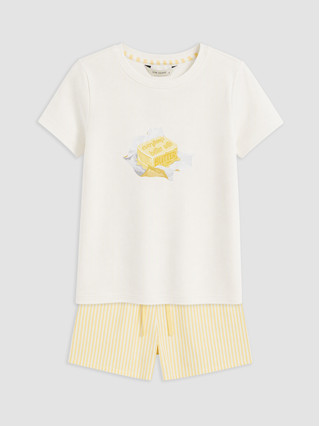 Yellow Printed