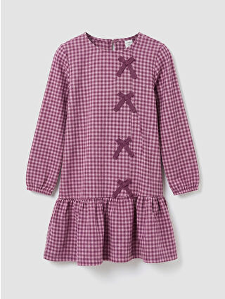 Açık Mor Baskılı