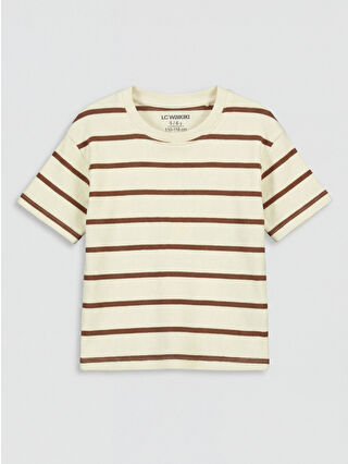 Açık Kahverengi Çizgili