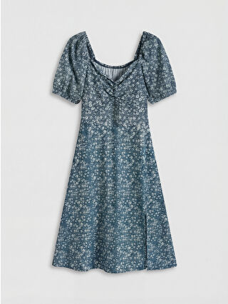Navy Printed