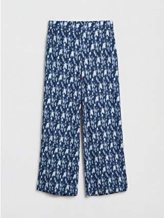 Bleu Marine Imprimé