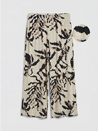 Açık Bej Baskılı