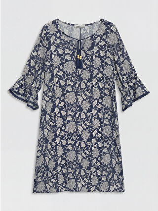 Navy Printed