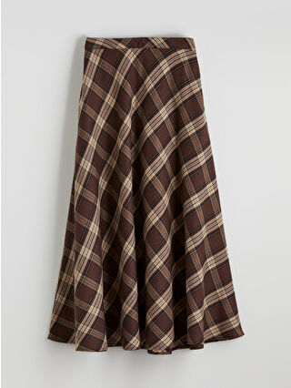 Koyu Kahverengi Ekoseli