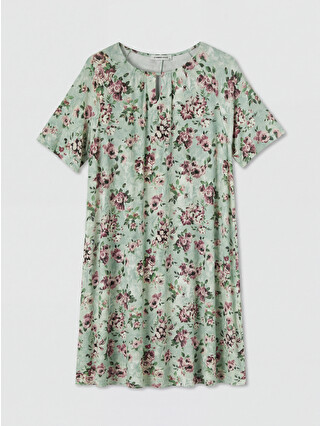 Mint Green Printed