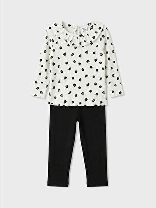 لون كريمي مطبوع