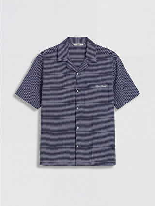 Navy Checked