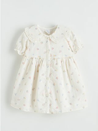 Açık Bej Baskılı