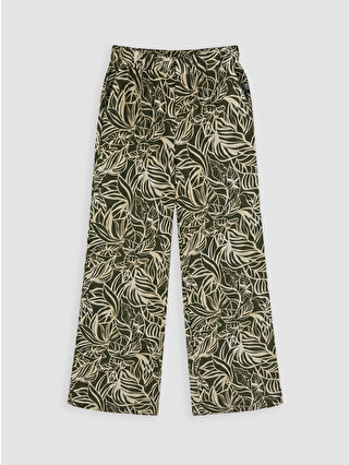 Dark Green Printed