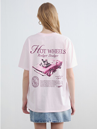 XSIDE Hot Wheels Printed Women's T-shirt - S6NK30Z8-YQ2 | LC Waikiki