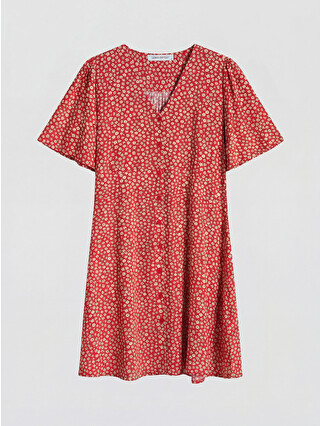 Red Printed