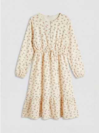 Açık Bej Baskılı