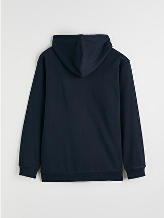 XSIDE Men's Hooded Zip-Up Sweatshirt - S6NT00Z8-RFD - LC Waikiki