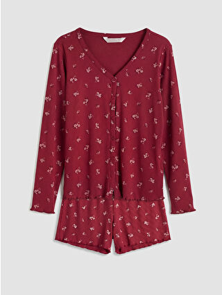 Canlı Mürdüm Baskılı