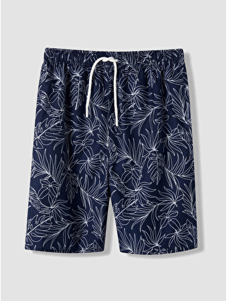 Navy Printed